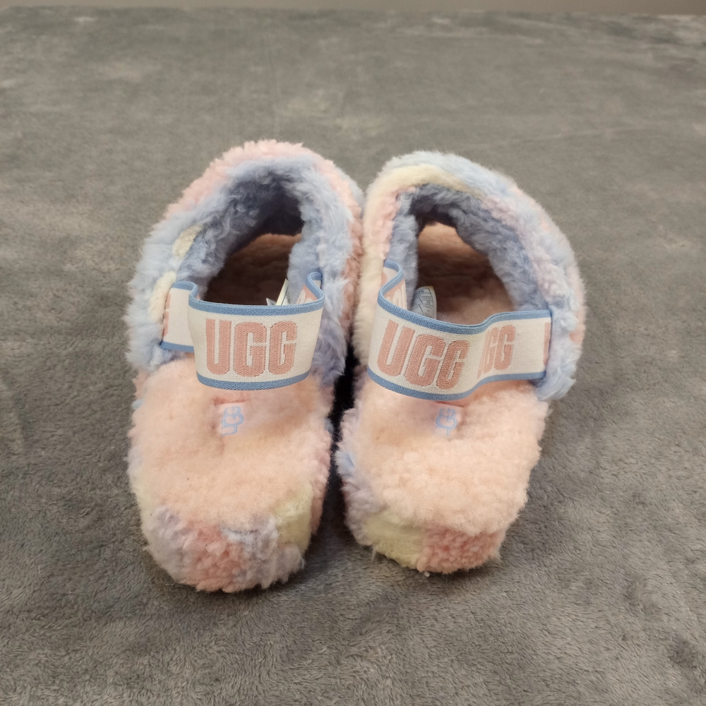 UGG Women's Pastel Fluffy Slippers Size 11 - Picture 3 of 11